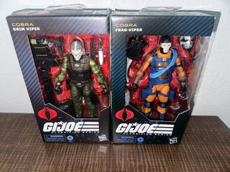 G.I. Joe classified grim frag-viper lot