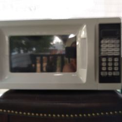 White Microwave