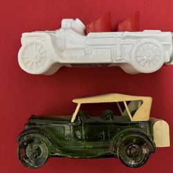 Very Old Vintage Old Bottles Antique Car Automobile Carro Antiguo  Collectible Avon Perfume  