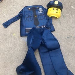 Lego Police Costume For Kids 