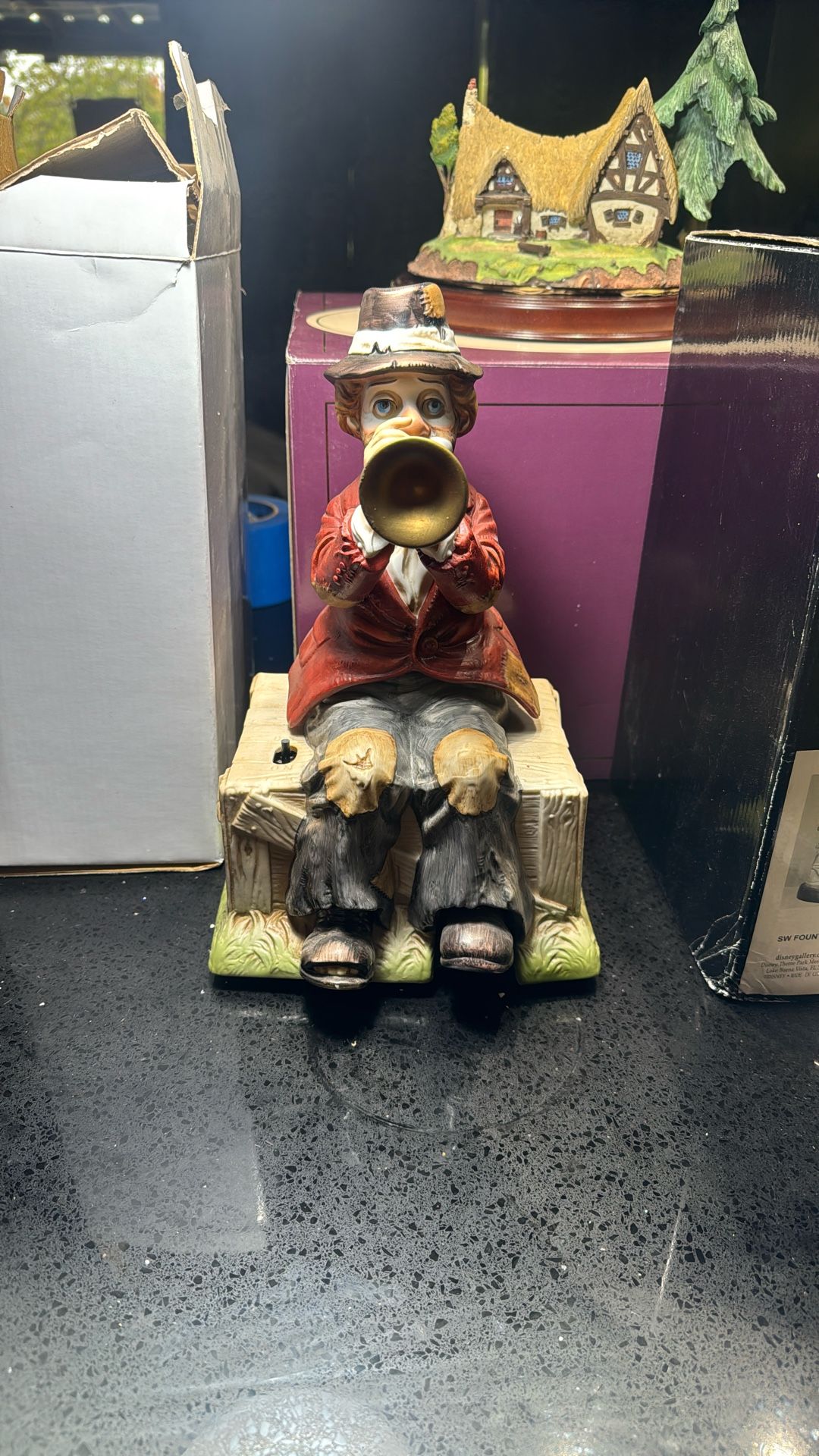 Melody In Motion Hobo Clown Trumpet Trumpeteer