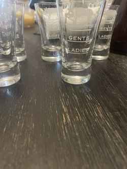 Gents Vintage Shot Glasses 