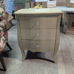 Three Drawer Nightstand/ End Table