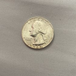 1964 Silver Quarter 