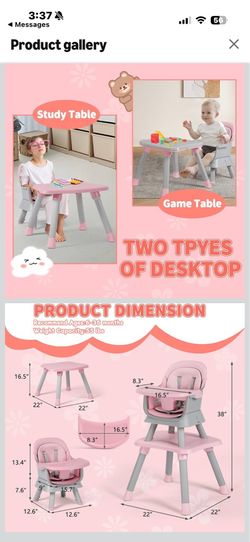 Kinder king high chair