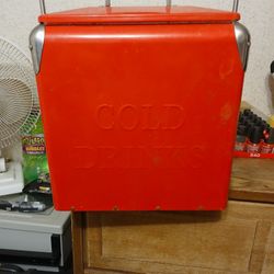 Vintage Portable Patio Cooler