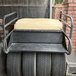 Club Car Rear Flip Down Seat