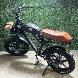 MOVCAN V30 Series Electric Bike for Adults,3000W/1500W/1000W Motor, 20" Fat Tire Ebike, 37.5MPH/32MPH/28MPH, 120/70Miles, 48V 40Ah/31.2/15.6Ah Dual Ba