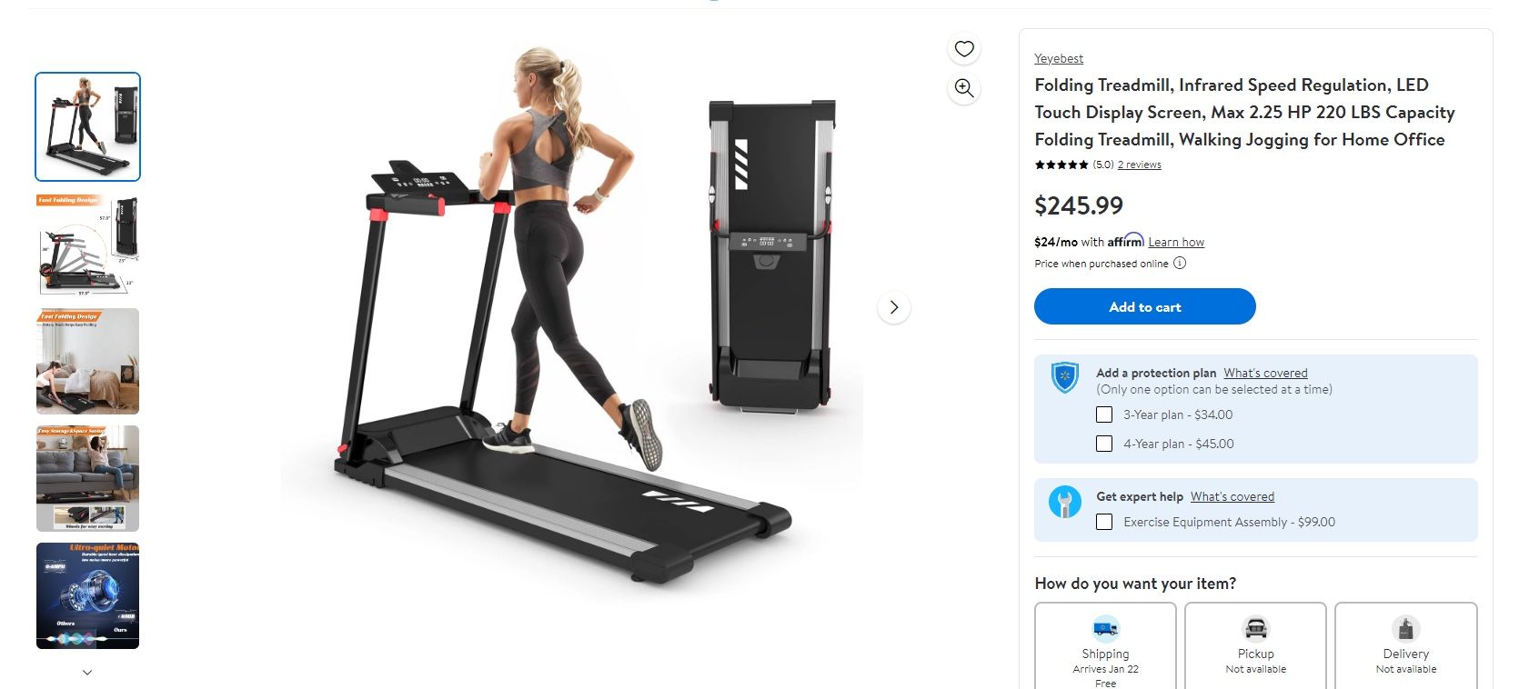 Full New treadmill
