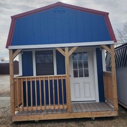 Lofted Cabin Shed 10x16