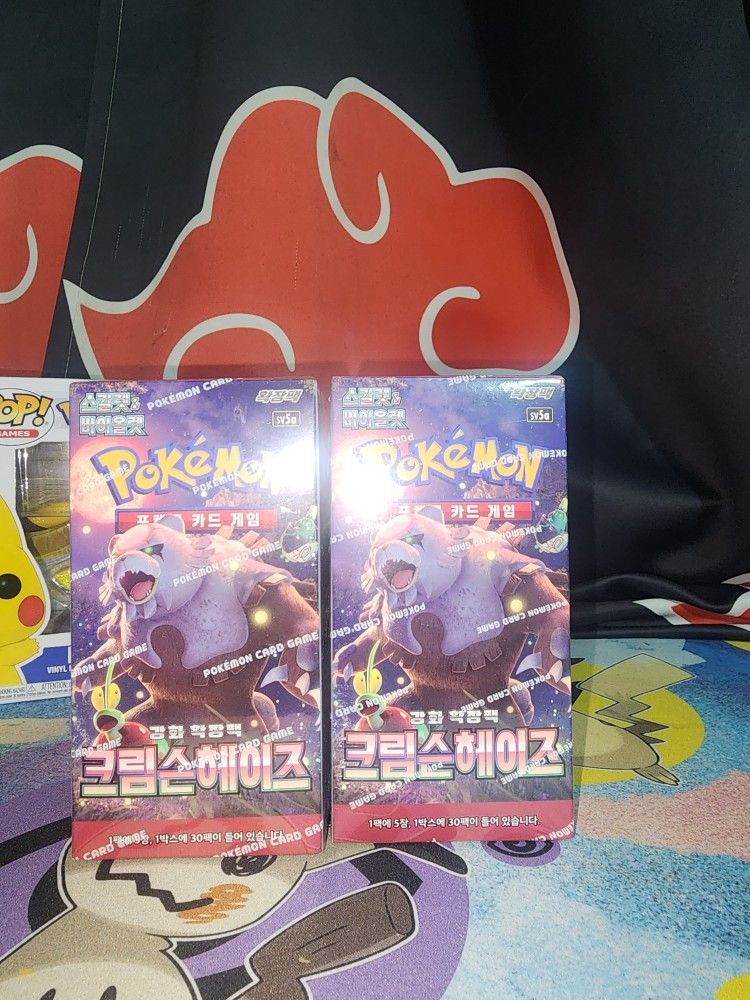 Crimson Haze Pokmon Booster Box(Korean)