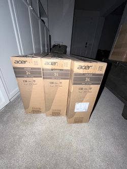 4 acer monitors