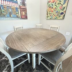 Counter Height Dining room table