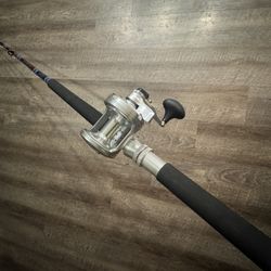 New Shimano Speedmaster 16 2 Speed. Super Seeker Salty Crew Old Stock Fishing Combo.