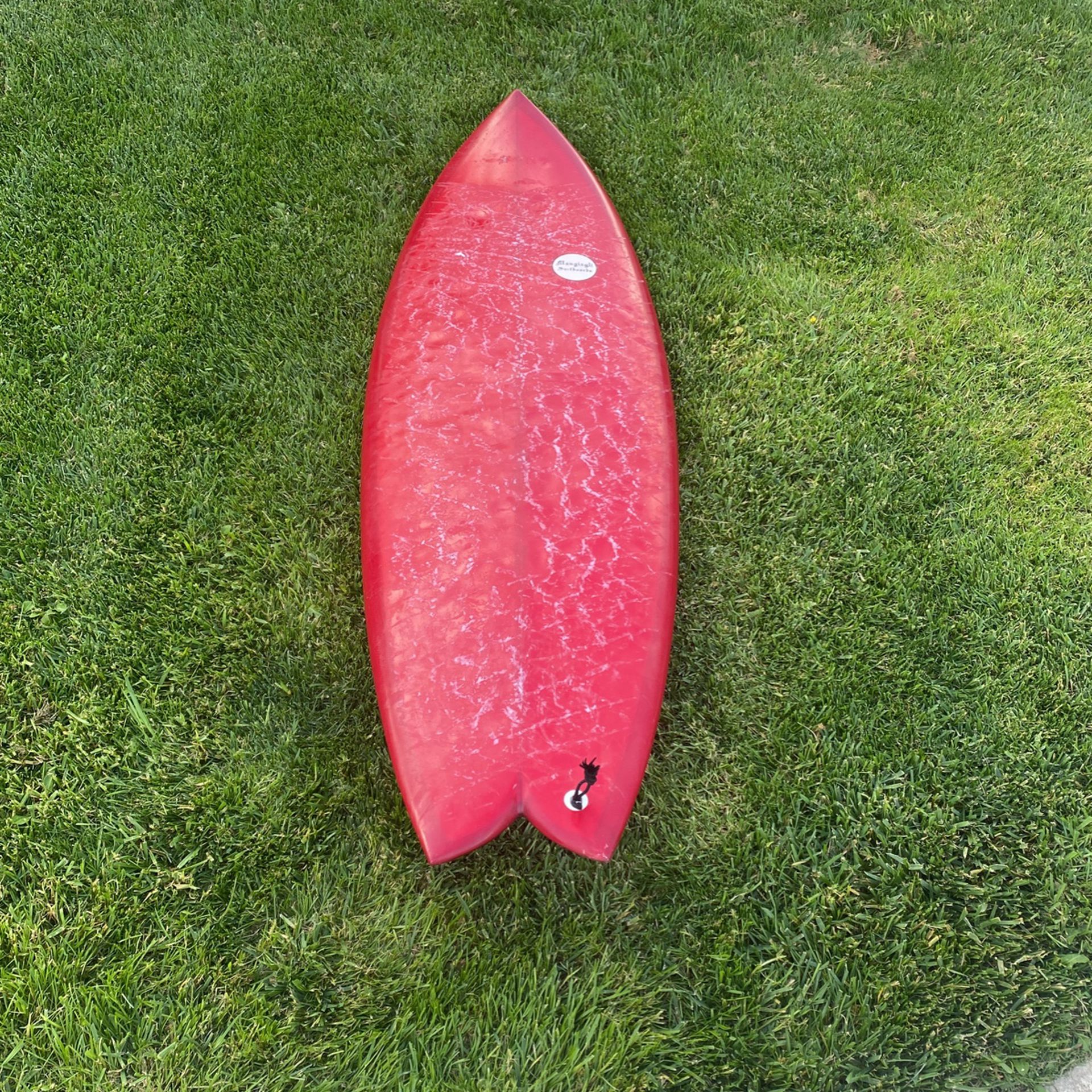5’4 Quad Fish Surfboard 