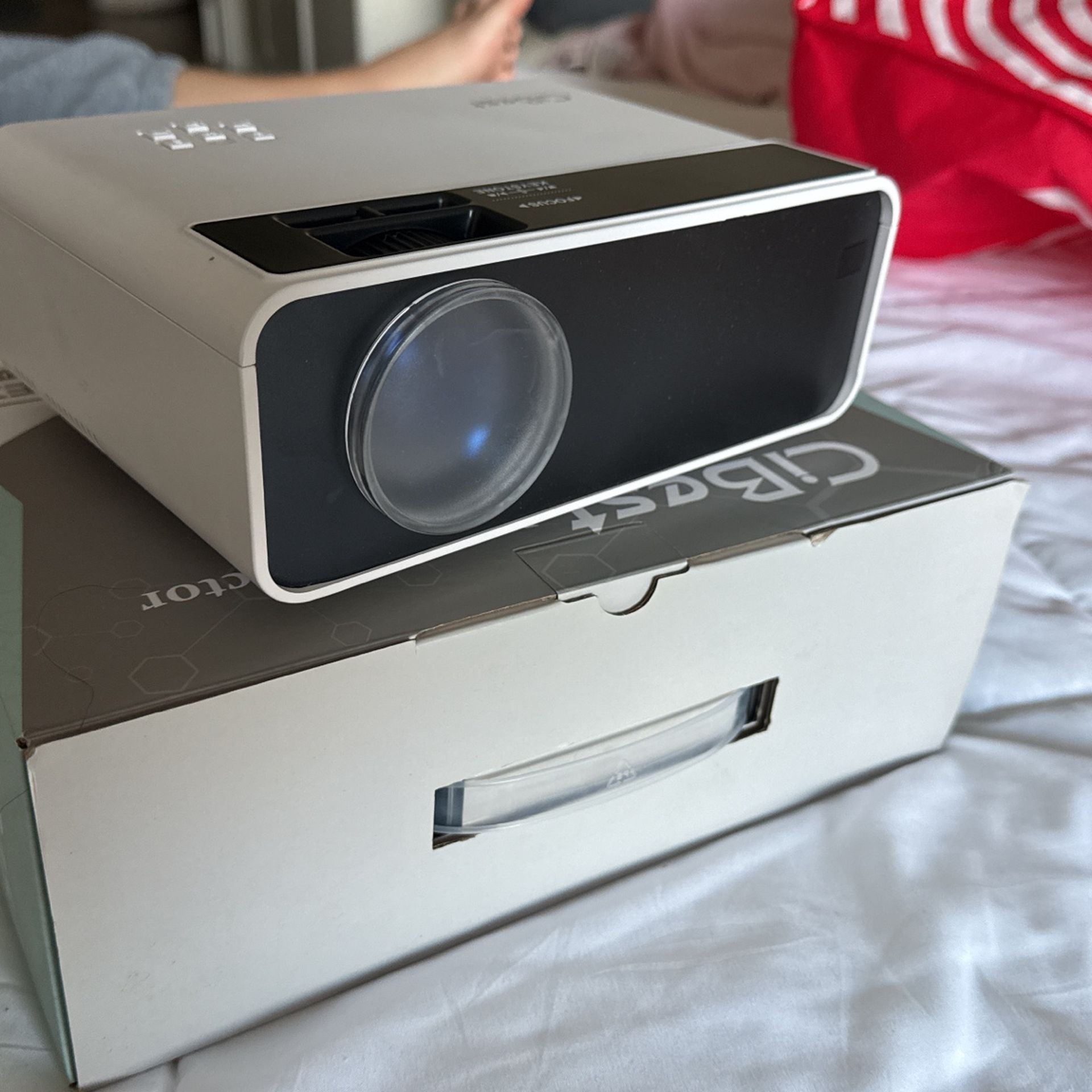 CiBest W13 Mini HD Projector - HD Home Theater, Portable & Powerful! Box