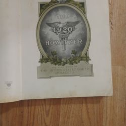 1920s THE HOWITZER UNITED STATES MILITARY ACADEMY CADET YEARBOOK 