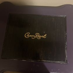   Crown royal Purple and black End  table