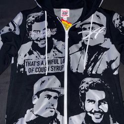 Grey ALOCS x Asaali Zip Up 