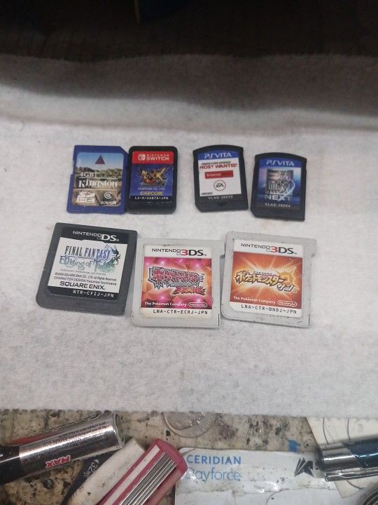 NINTENDO GAMES
