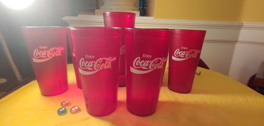 SET OF 8 COCA-COLA TUMBLERS