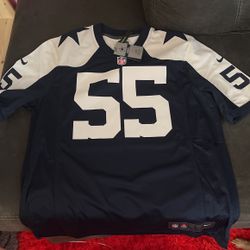Dallas Cowboys On Field Vander Esch Nike Jersey Large 