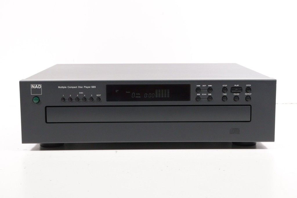 NAD 523 5-DISC CD CHANGER MULTIPLE COMPACT DISC PLAYER (NO Remote)