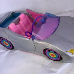 Barbie Extra Silver Sparkle Car $15