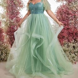 Ball gown prom dress