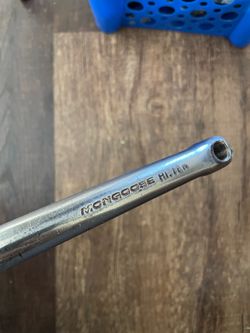 Mongoose chrome BMX crank