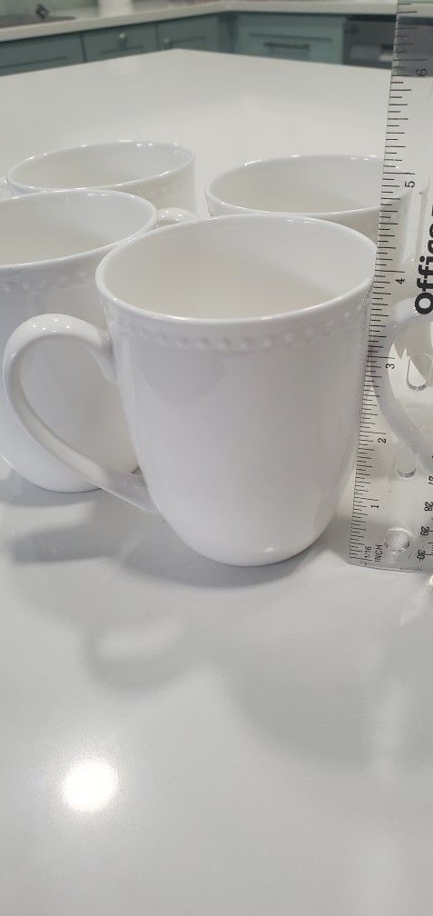 Studio Tu Fine Bone China Otella Set Of 8 Coffee Cups Mugs