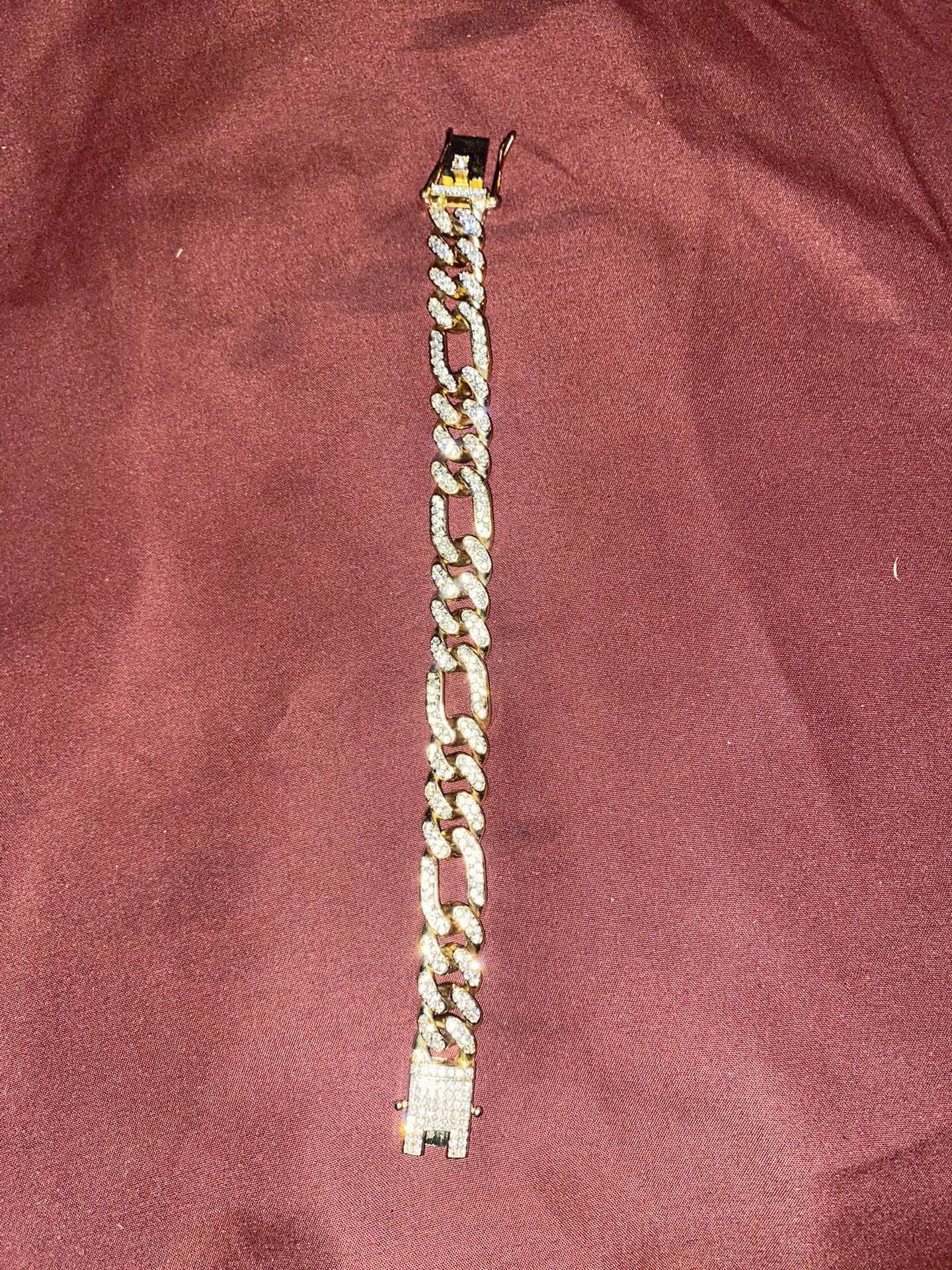 Gold Diamond Bracelet 