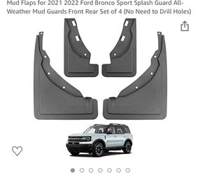Mud Flaps For Bronco New