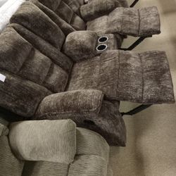 Soft Touch Stunning Reclining Couch