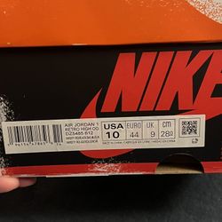 Jordan 1 High Lost and Found (Size 10) 