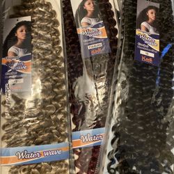 Water wave Crochet Hair Box Or Individually