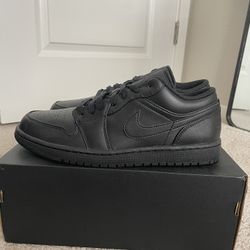 Air jordan 1 Low : Black (brand new! 10)