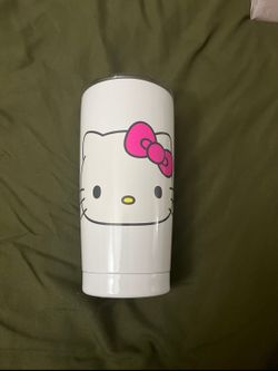 White Hello Kitty Tumbler