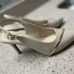 Beige Heels For Women Size 6 1/2
