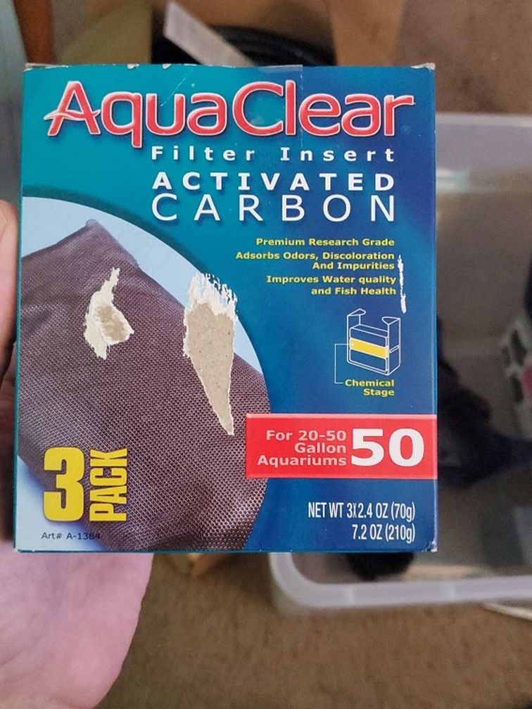 Aquaclear 50 Carbon Inserts