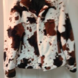 MENS MINK/ FUR TRUCKER JACKET