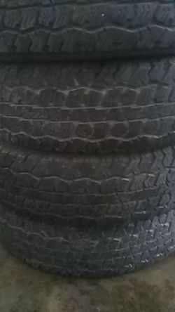 Some used tires for truck
