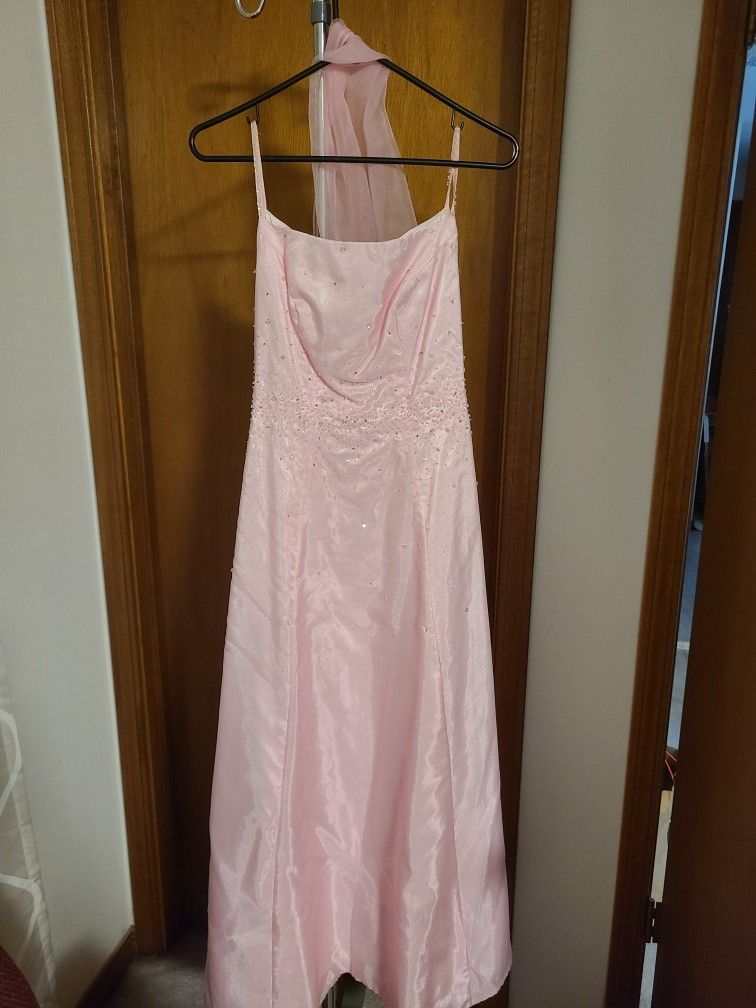 XS Pretty In Pink Prom Homecoming Dress