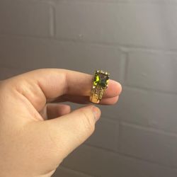 Gold plate Ring Size 8