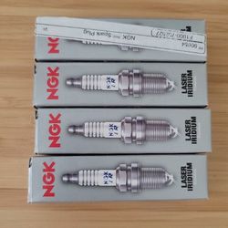 NGK Laser Iridium Spark Plugs - New Never Used