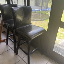 Two Bar Stool Chairs 