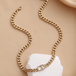 CD Necklace And Bracelet Set 