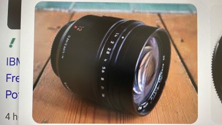Panasonic LUMIX GH5 12mm lens