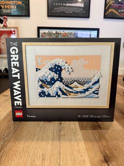 LEGO Art Hokusai The Great Wave 31208 – NEW & SEALED – Retired Set