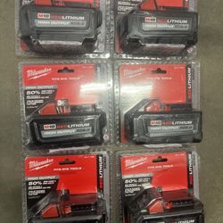 Milwaukee battery’s 6.0